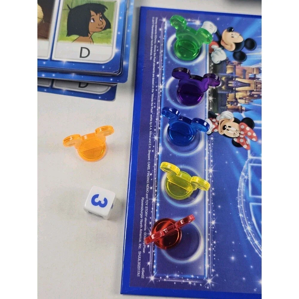 Pictopia Disney Edition Picture Trivia Board Game 1000 Questions - Complete